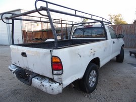 2003 Toyota Tundra White Std Cab 3.4L AT 2WD #Z22998